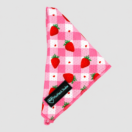 Dog Bandana | Strawberry Jumble