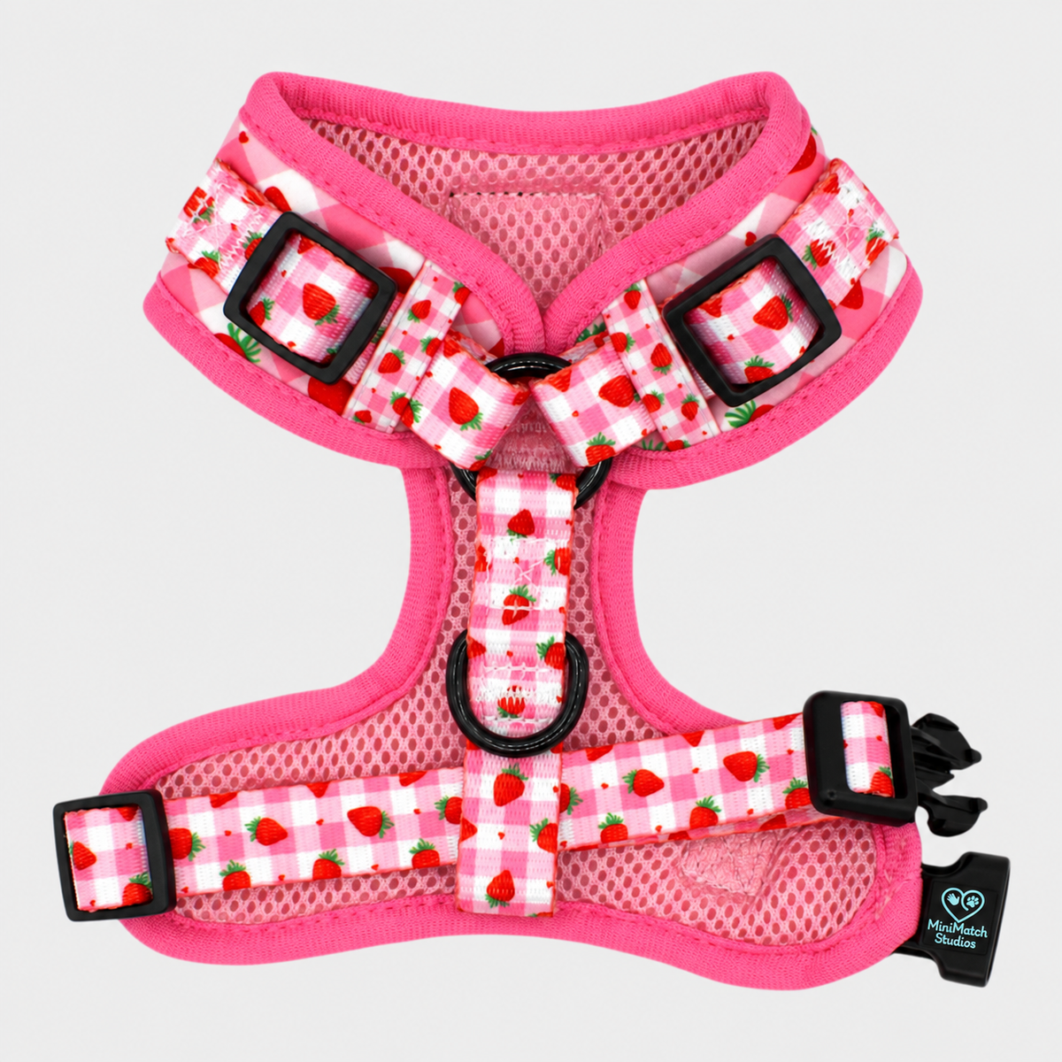 Adjustable Dog Harness | Strawberry Jumble